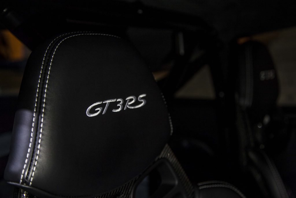 Porsche 911 GT3 RS headrest