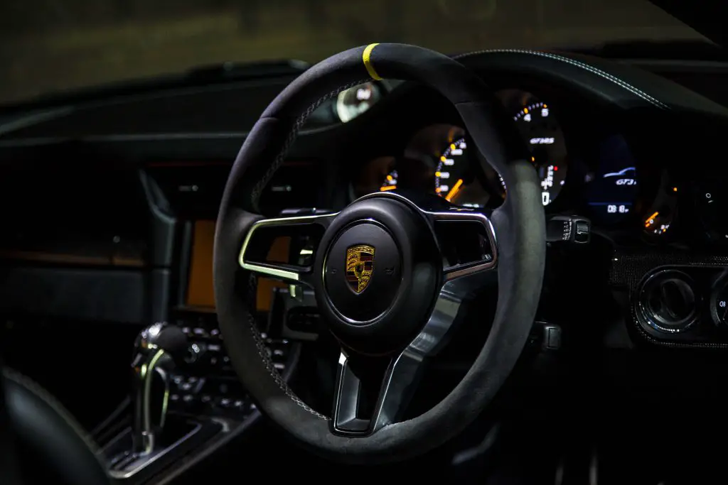 Porsche 911 GT3 RS steering wheel